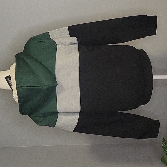 Buffalo David Bitton Fahadi Sherpa Lined Hooded Full Zip Men's Jacket-Size M - Picture 3 of 11